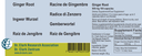 Ginger Root, 500 mg 100 capsules