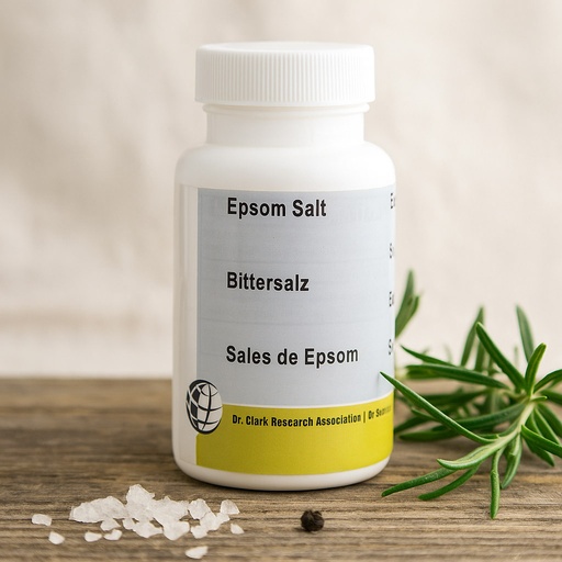 [EPS060] ​Epsom Salt (magnesium sulfate), 965 mg 60 capsules